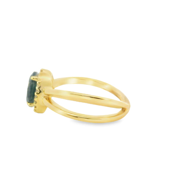 Moss Agate Ring