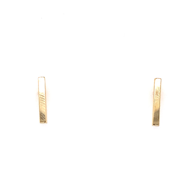 Mini Gold Bar Studs