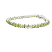 Peridot Tennis Bracelet