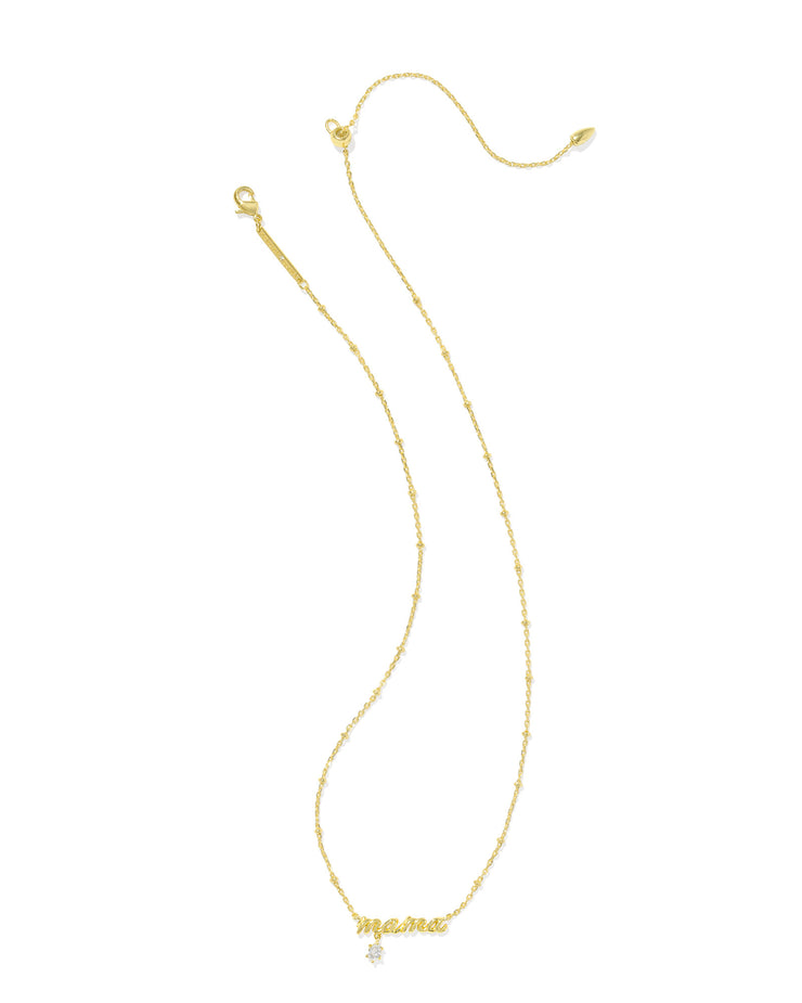 Kendra Scott Gold Mama Necklace