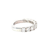 2.10 CT White Gold Lab Grown Diamond Band
