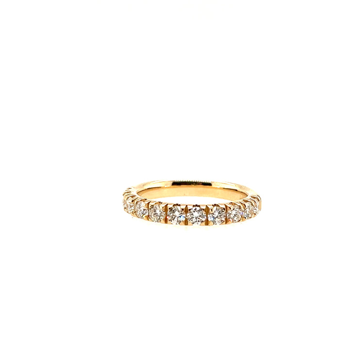 Yellow Gold Diamond Band