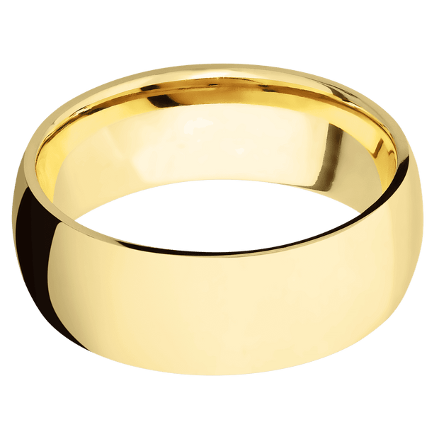 10K Yellow Gold + Polish Finish