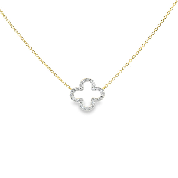 Diamond Clover Necklace
