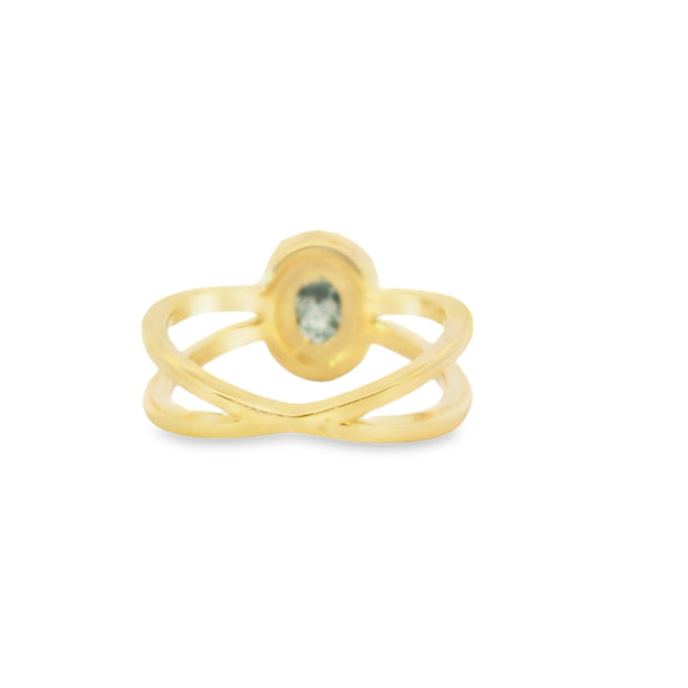 Moss Agate Ring