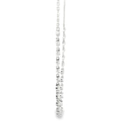 Graduated Diamond 1/2 Tennis Necklace