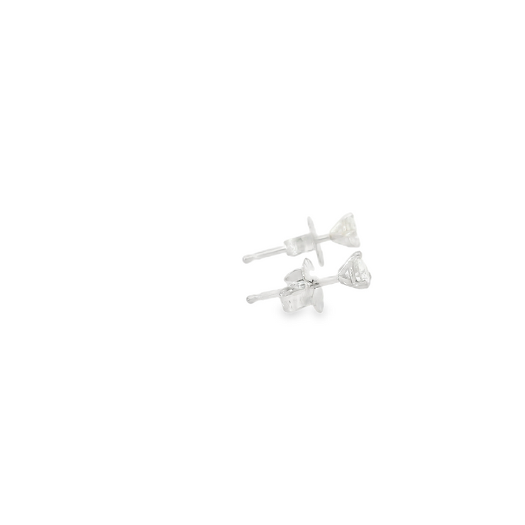 0.20 White Gold Diamond Studs