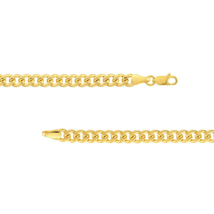 5.35MM Hollow Cuban Chain Bracelet