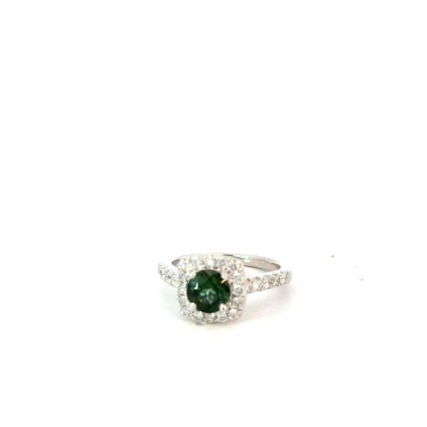 Green Tourmaline Ring