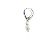 Lab Grown Diamonds Halo Earrings