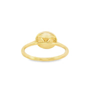 Bezel Set Opal Ring