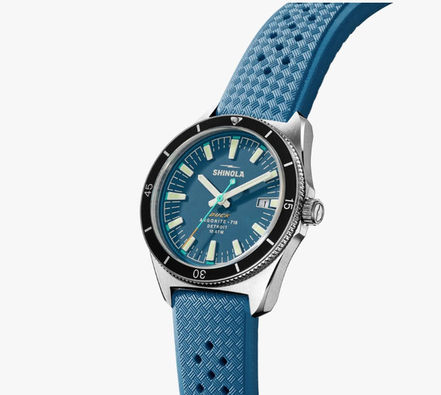 Shinola Duck 40 mm Blue