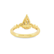 Salt and Pepper Diamond Ring