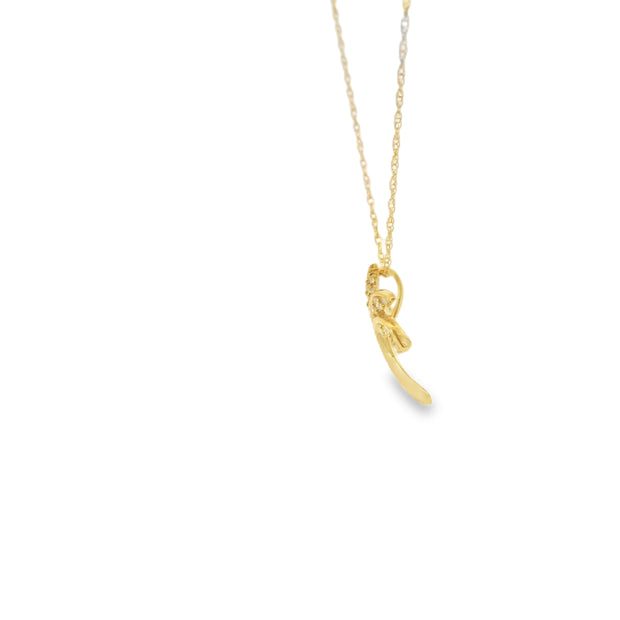 Diamond Palm Tree Pendant