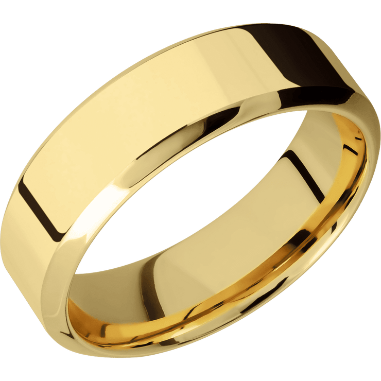 10K Yellow Gold + Polish , Polish Finish
