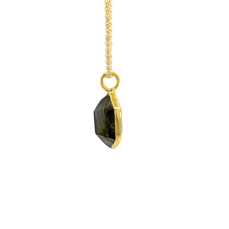 Gold Tone Pendant