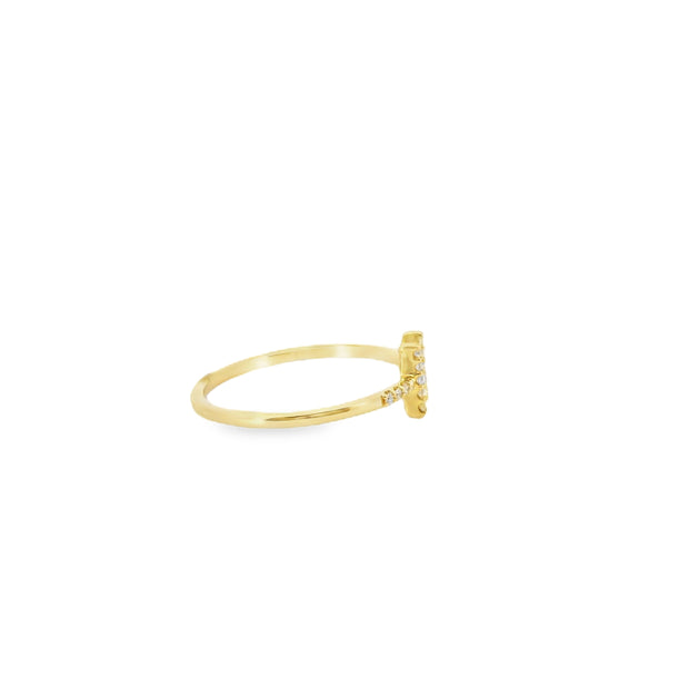 Micro Pave Diamond Ring