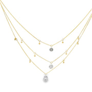 Diamond Multi-Strand Necklace