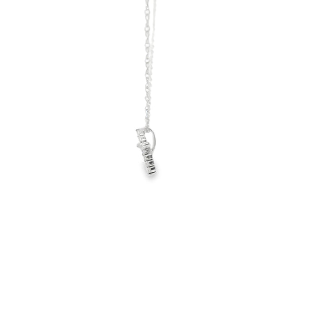 Petite Cross Diamond Pendant