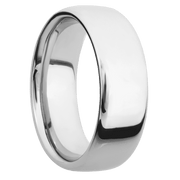 14K White Gold + Polish Finish