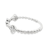 Diamond Pave Clover Ring