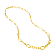 Graduated Open Link Necklace