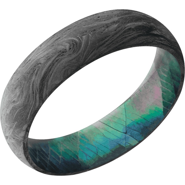 Forged Carbon Fiber + None Finish + Black Mother of Pearl