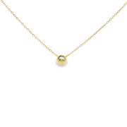 Bezel Set Round Diamond Pendant