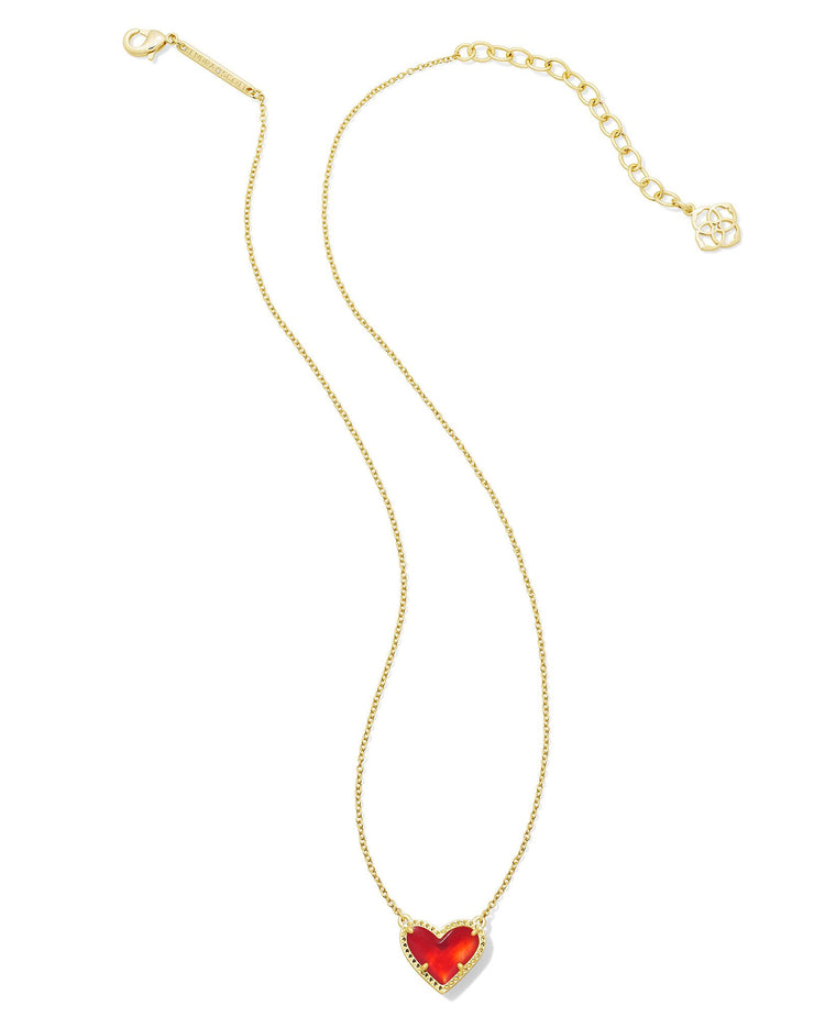 Kendra Scott Ari Heart Short Pendant Necklace