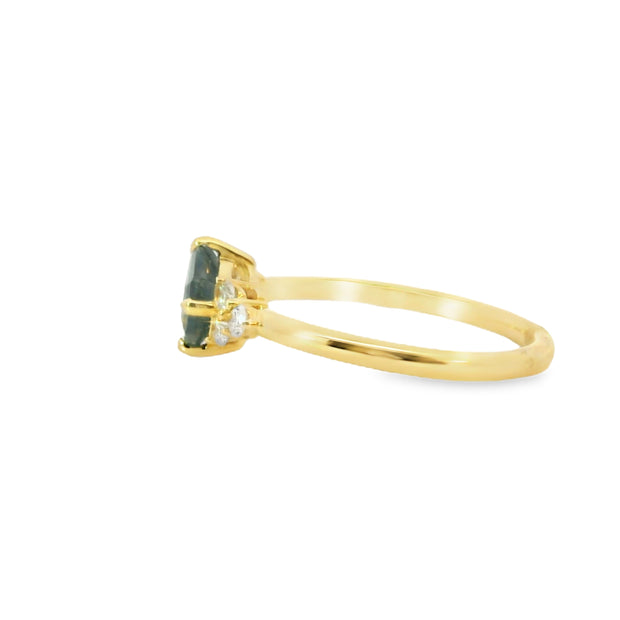 Moss Agate Ring