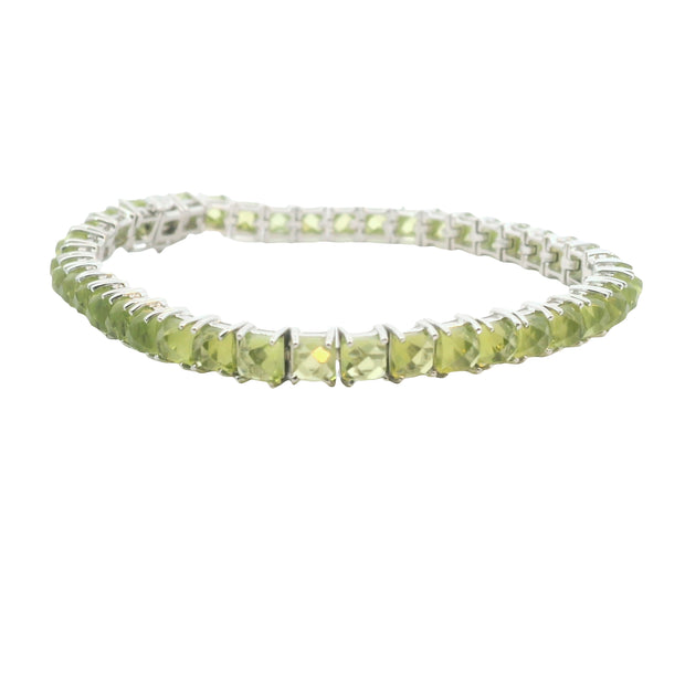Peridot Tennis Bracelet
