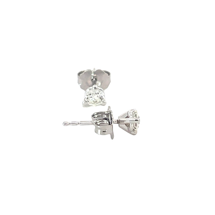 .38Ct White Gold Diamond Solitaires