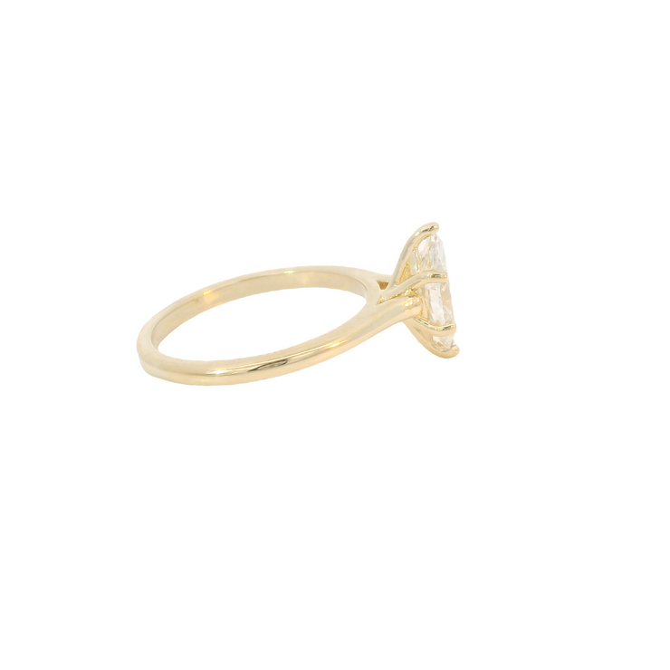 Yellow Gold Lab Grown Engagement Ring