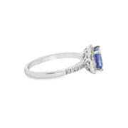 Tanzanite and Diamond Ring