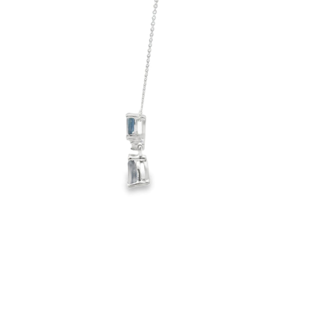 Sapphire Drop Necklace