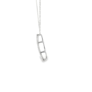Sterling Silver Bar Pendant