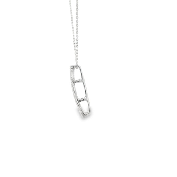 Sterling Silver Bar Pendant