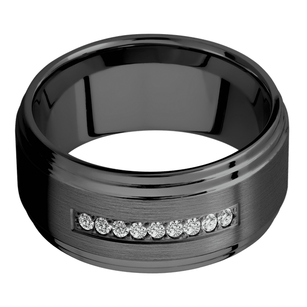 Zirconium + Satin , Polish Finish