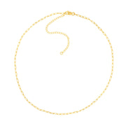 Paperclip Choker Chain