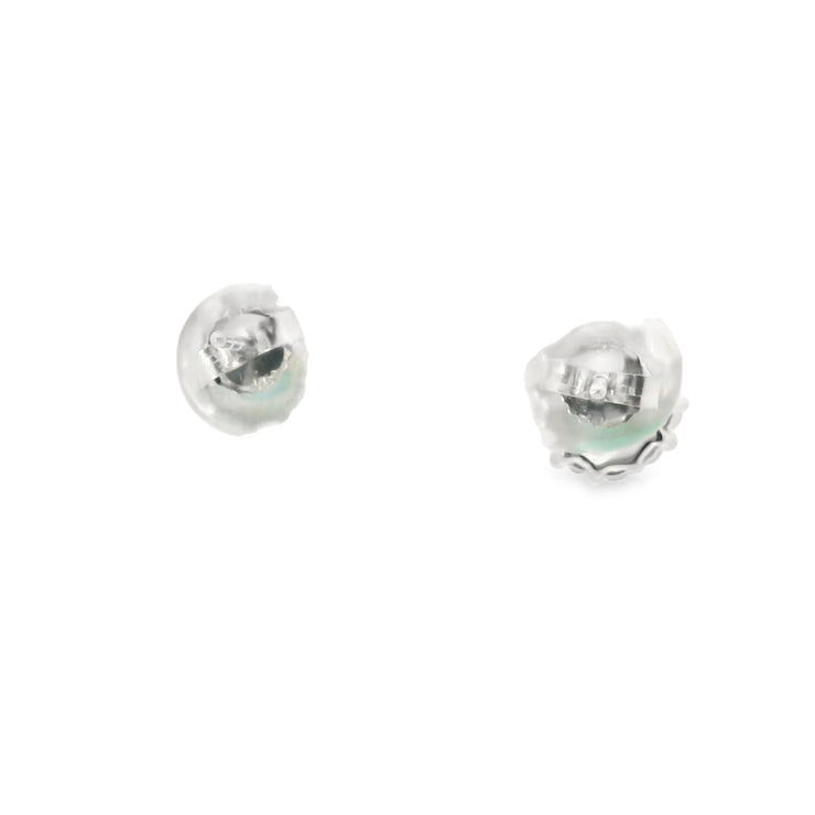 Emerald and Diamond Halo Earrings
