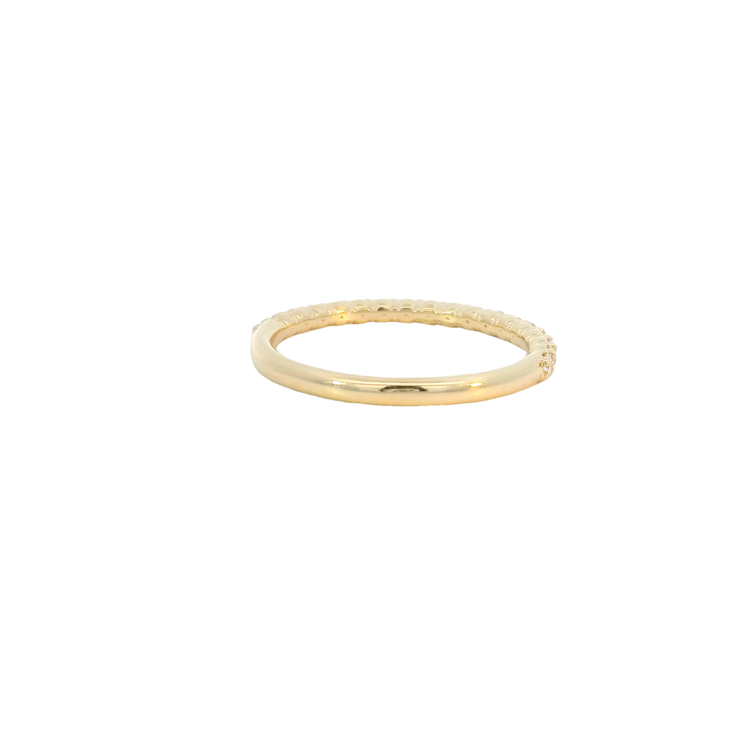 Yellow Gold Diamond Band