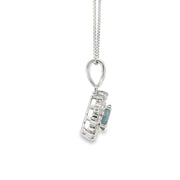 Alexandrite and Diamond Necklace