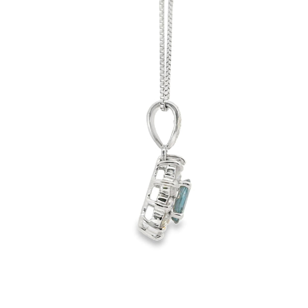 Alexandrite and Diamond Necklace