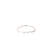 White Gold Lab Grown Diamond Band