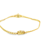 Emerald and Diamond Bracelet