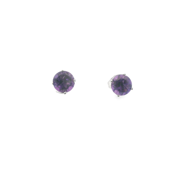 Amethyst Solitaires