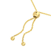 Interlocking Circles Charm Bracelet