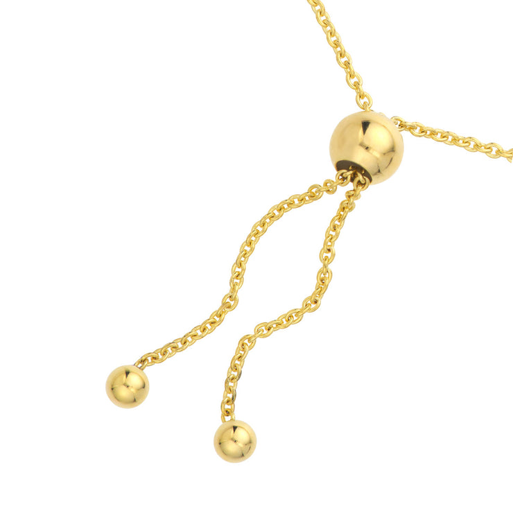 Interlocking Circles Charm Bracelet