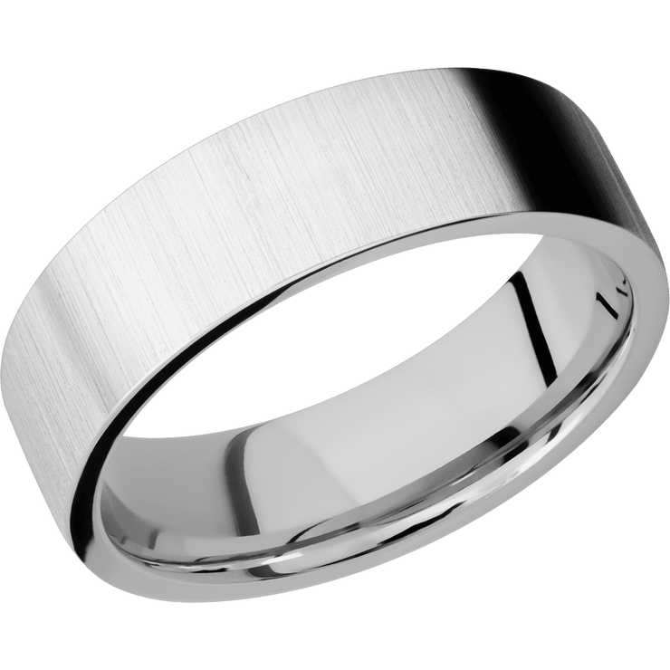 14K White Gold + Crosssatin Finish