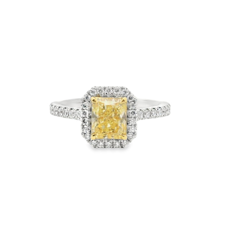 Yellow Diamond Ring